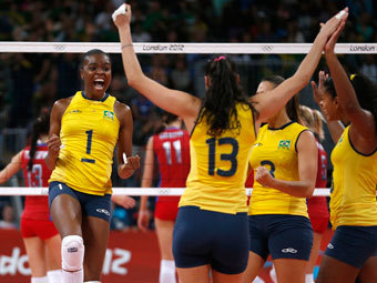 Игроки сборной Бразилии. Фото Reuters