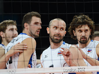 Игроки сборной России. Фото (c)AFP