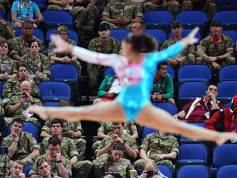 Военнослужащие на Олимпиаде. Фото (c)AFP