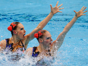Наталья Ищенко и Светлана Ромашина. Фото Reuters