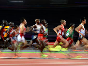 Финальный забег на 10000 метров. Фото Reuters