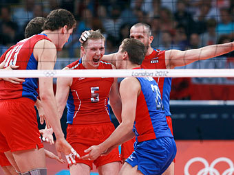 Игроки сборной России. Фото Reuters