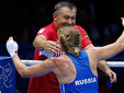 Надежда Торлопова с тренером. Фото Reuters